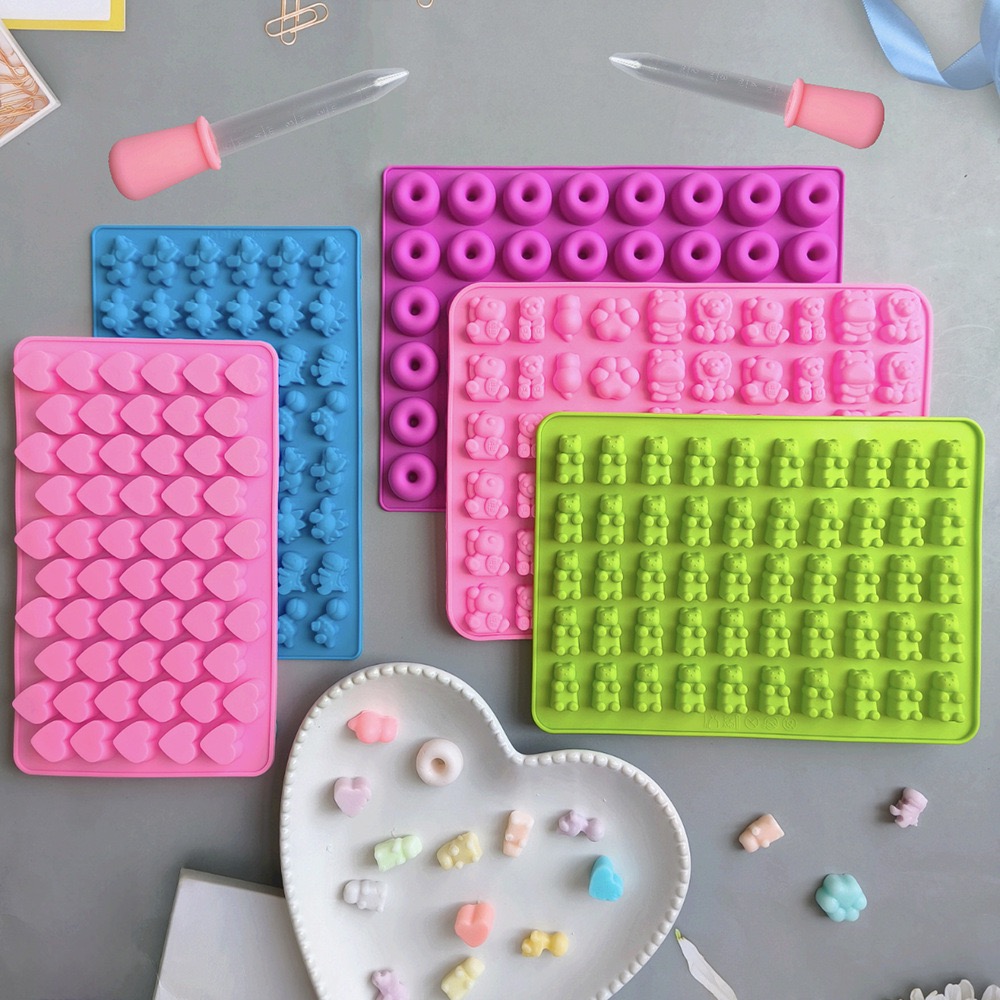 Silicone Mold Tray - Set di 7 Stampi in Silicone