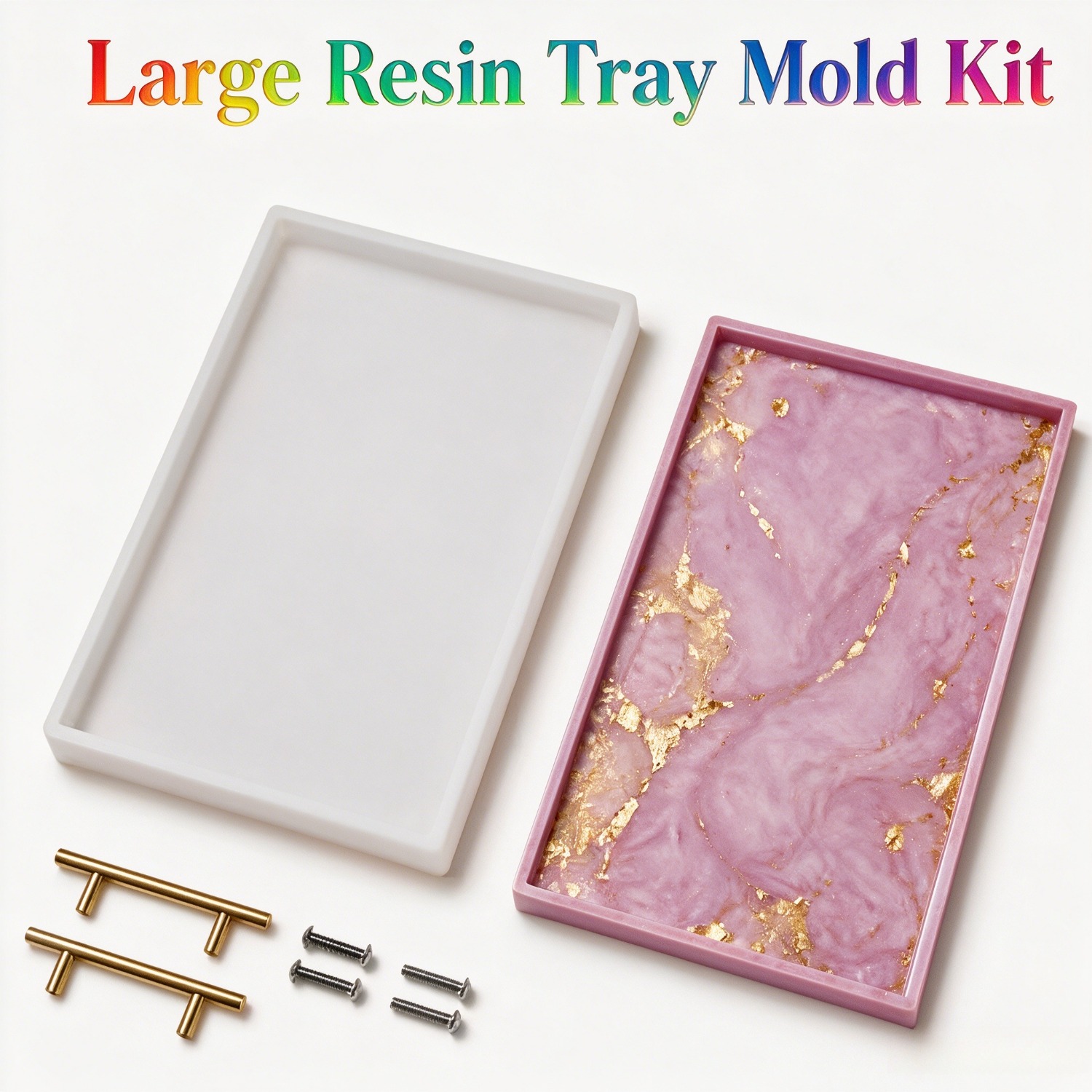 Silicone Mold Tray - Stampi in silicone per resina, stampi
