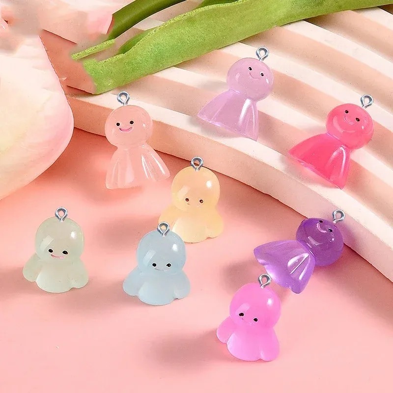 Resin Crafts Diy - 10 Pezzi Ciondoli in Resina a