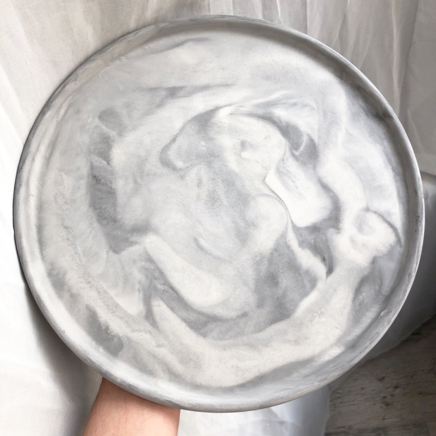 Coaster Mold Round - 27.4cm grande vassoio rotondo stampo piatto