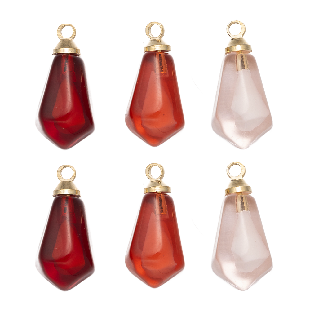 Resin Craft Supplies - 10 pz/lotto Frutta Melograno Seme Ciondolo