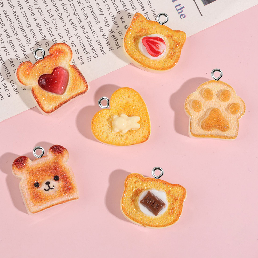 Resin Craft Projects - 10 Pezzi Ciondoli in Resina a