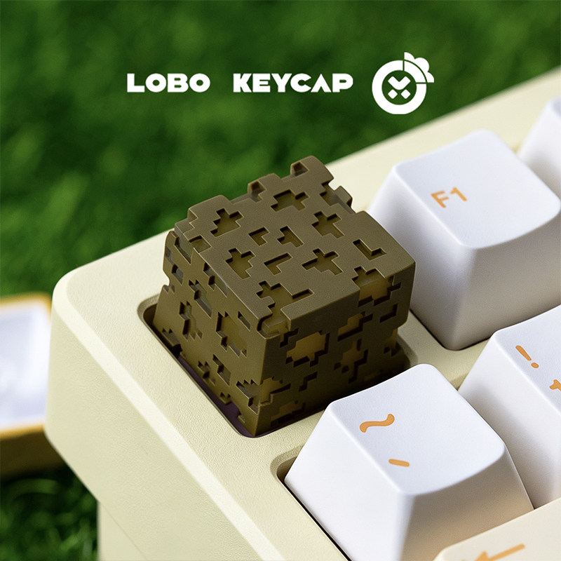 Resin Crafts Minecraft - Tasti Trasparenti Decorativi per Tastiera Serie