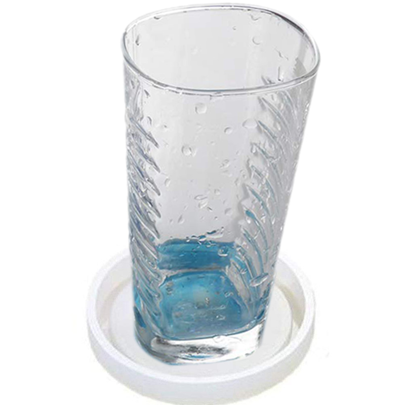 Coaster Mold Round - Confezione da 3 grandi stampi in