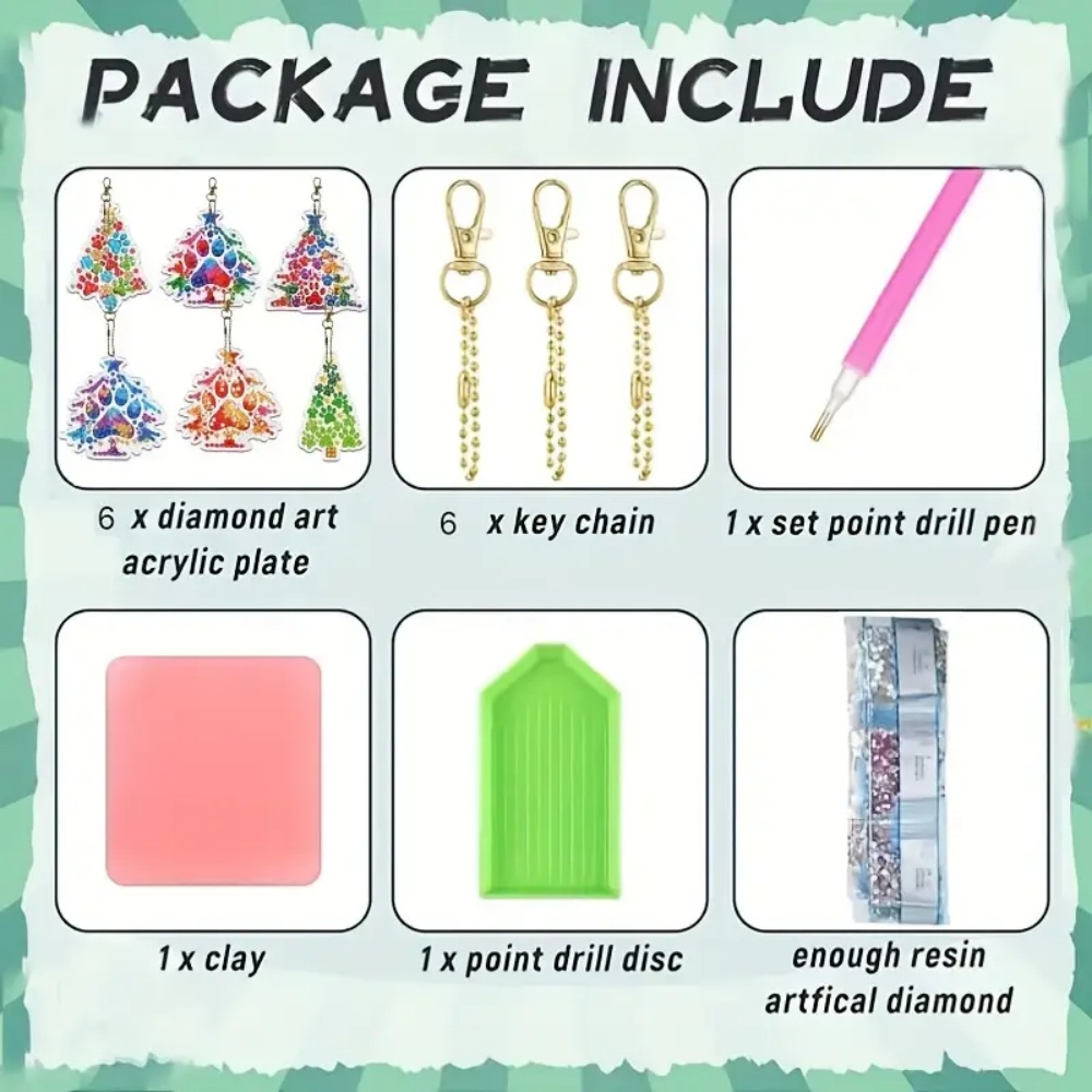 Set di 6 Portachiavi con Motiv - Resin Craft For Beginners recensione e prezzo