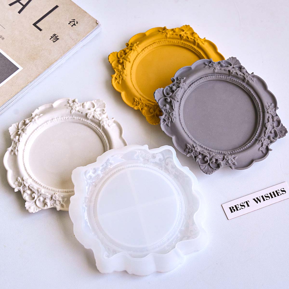 Stampo in silicone per vassoio - Coaster Mold Round recensione e prezzo