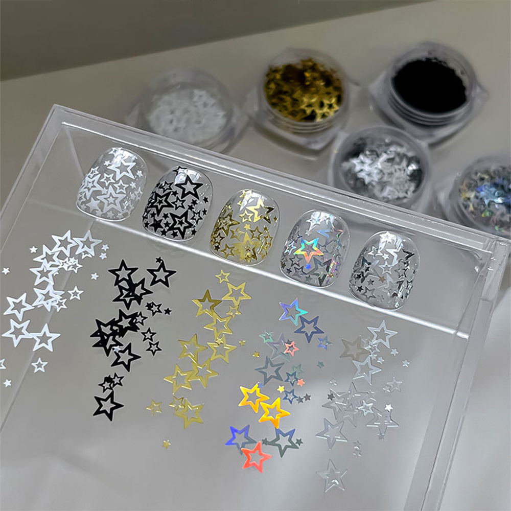 1 Vasetto di Glitter per Unghi - Gold Foil Flakes recensione e prezzo