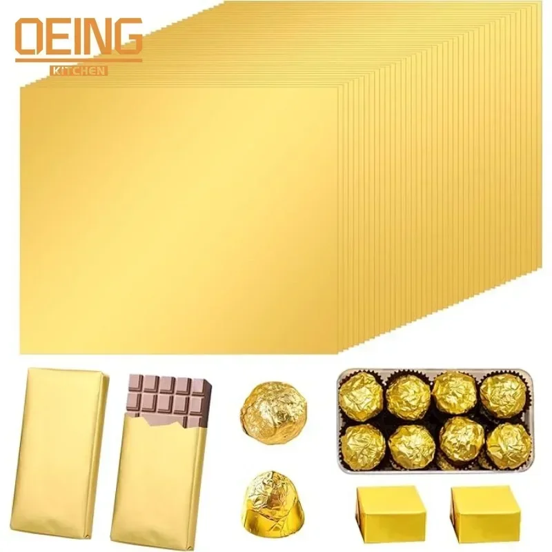 100 pezzi grandi involucri di  - Gold Foil Flakes recensione e prezzo