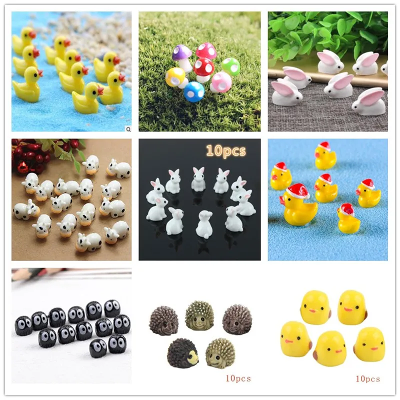 10 pezzi/riccio e mucche/pecor - Terrarium Moss Art recensione e prezzo