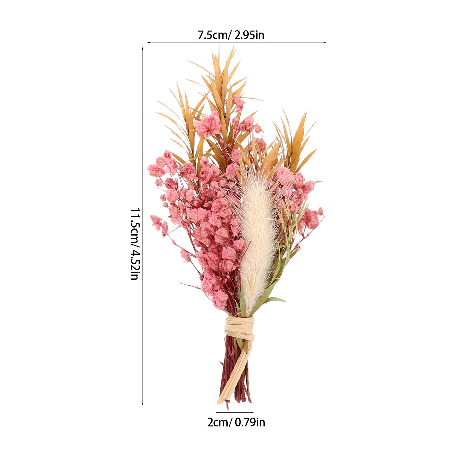 Set di 3 Mini Bouquet di Fiori - Dried Flower Bulk recensione e prezzo