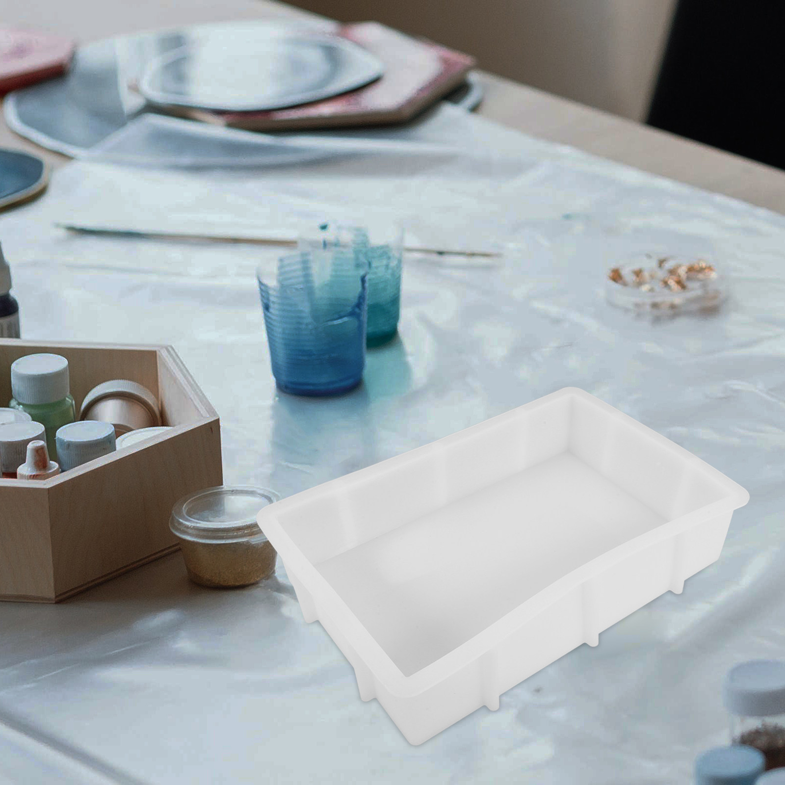 Stampo in Silicone Rettangolar - Flower Preservation Resin recensione e prezzo