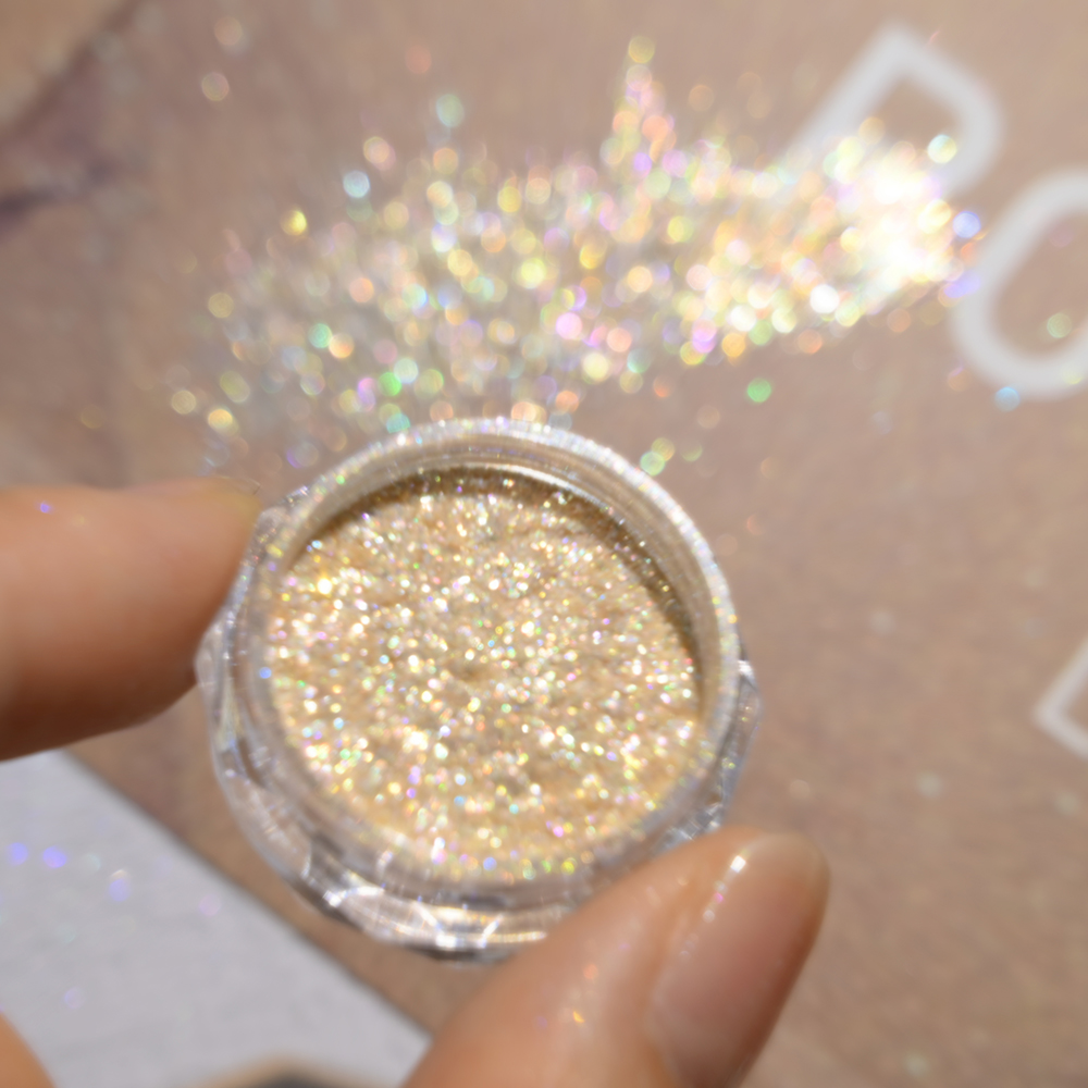 Polvere per unghie opale oro s - Gold Foil Flakes recensione e prezzo