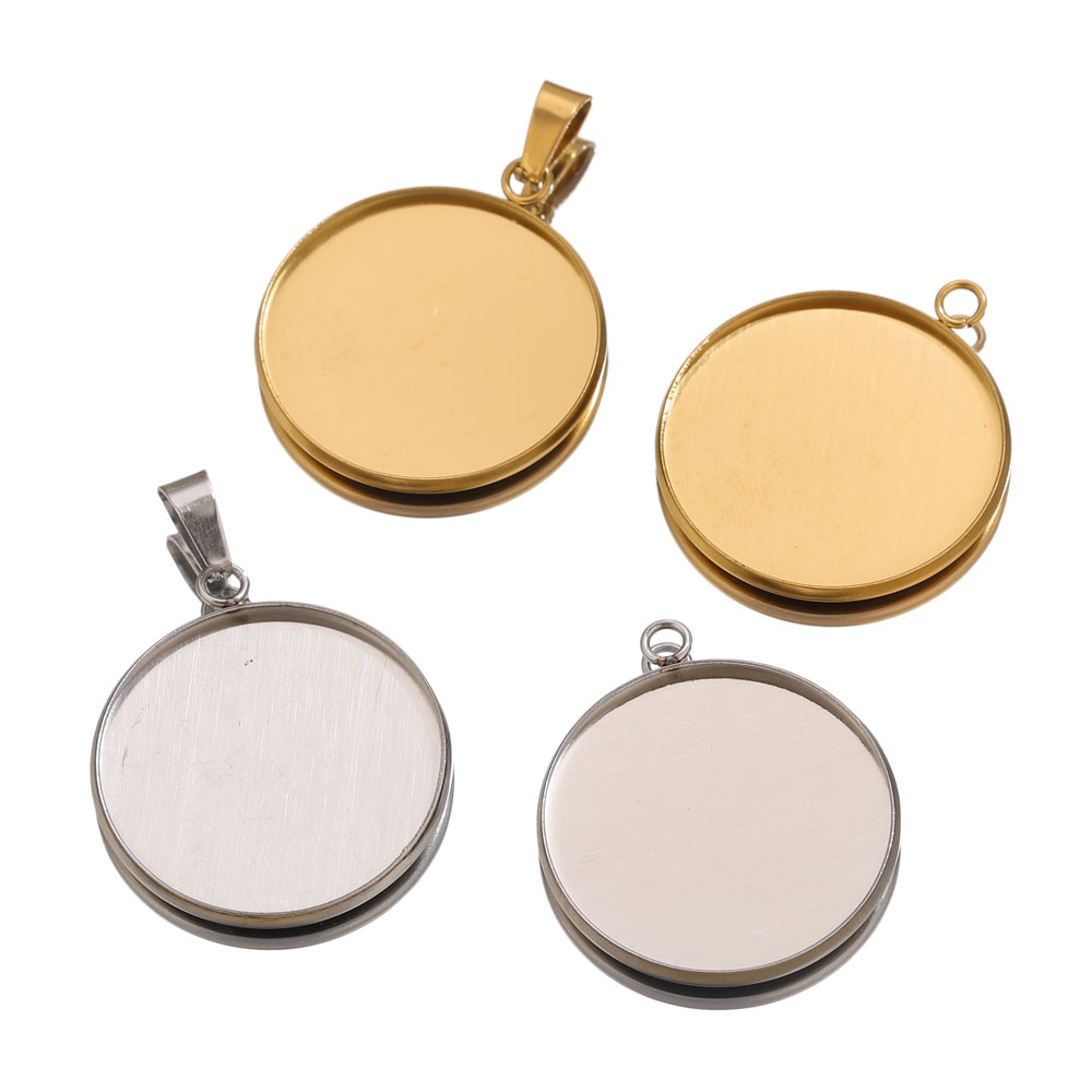 10 pz Pendenti In Oro In Accia - Resin Craft Projects recensione e prezzo