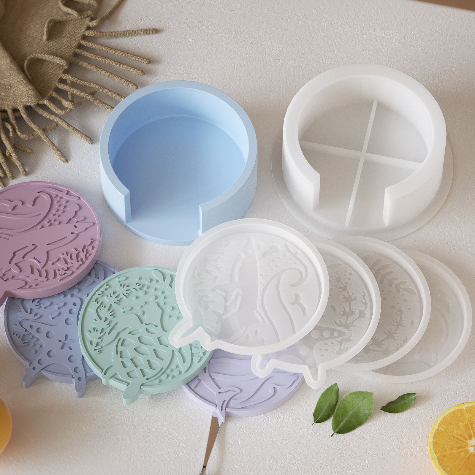 Base di stoccaggio per sottobi - Resin Ocean Wave Mold recensione e prezzo