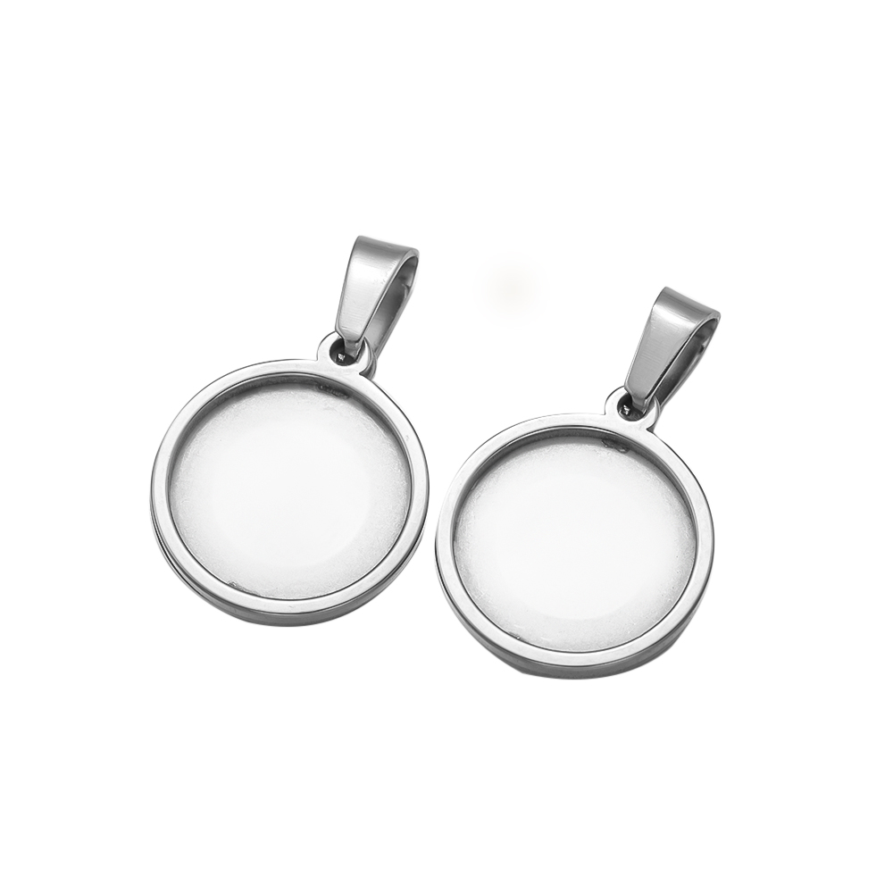 5 pz/lotto in acciaio inox rot - Bezels Set Pendant recensione e prezzo