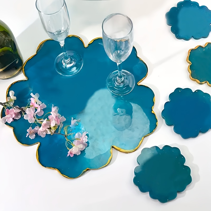 Set di 5 Stampi in Silicone pe - Flower Preservation Resin recensione e prezzo