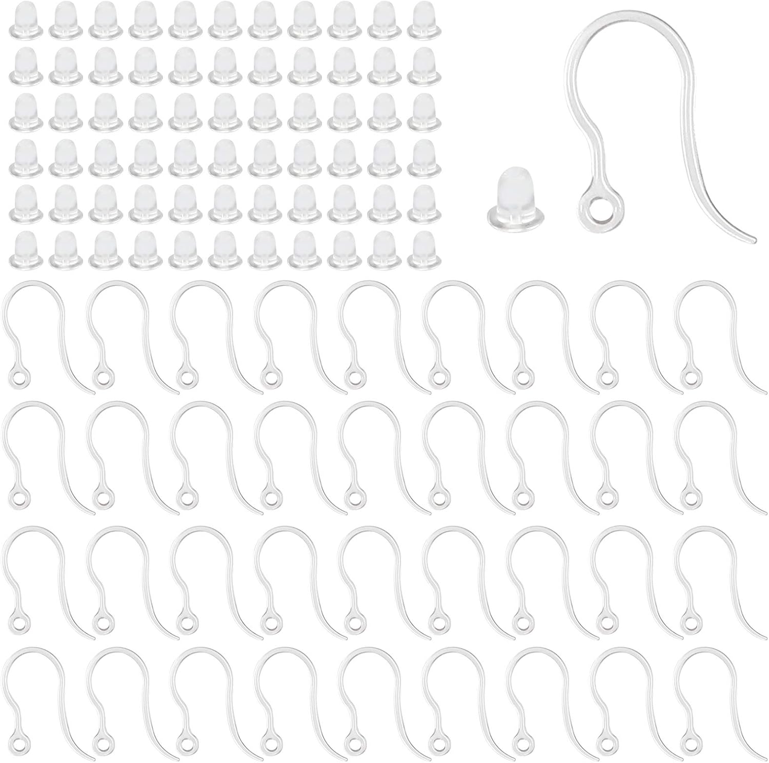 40 ganci per orecchini in plas - Resin Craft Projects recensione e prezzo