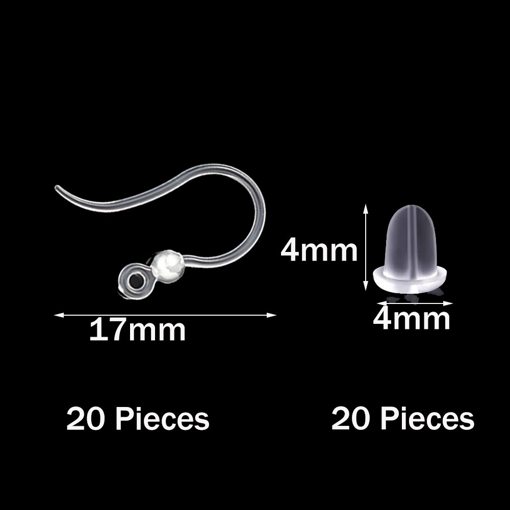 40 ganci per orecchini in plas - Resin Craft Projects recensione e prezzo