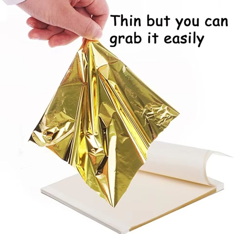 100 fogli di lamina in finto o - Gold Foil Flakes recensione e prezzo