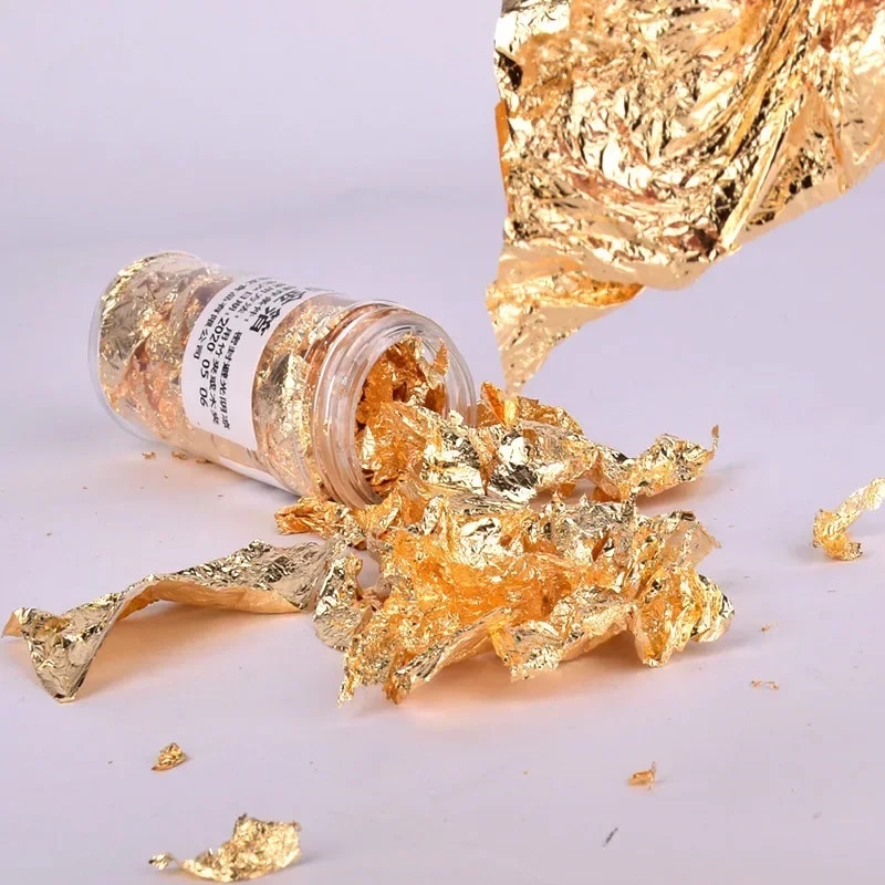 Fiocchi di lamina metallica 2g - Gold Foil Flakes recensione e prezzo