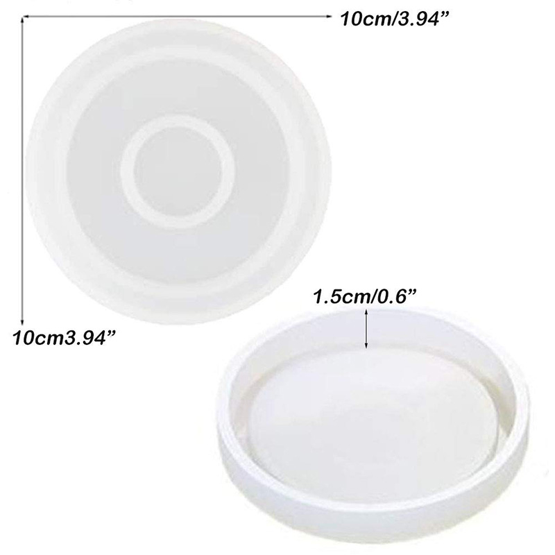 Confezione da 3 grandi stampi  - Coaster Mold Round recensione e prezzo